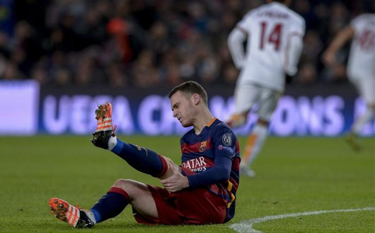 Las lesiones han sido el talón de Aquiles de Vermaelen en su etapa como blaugrana