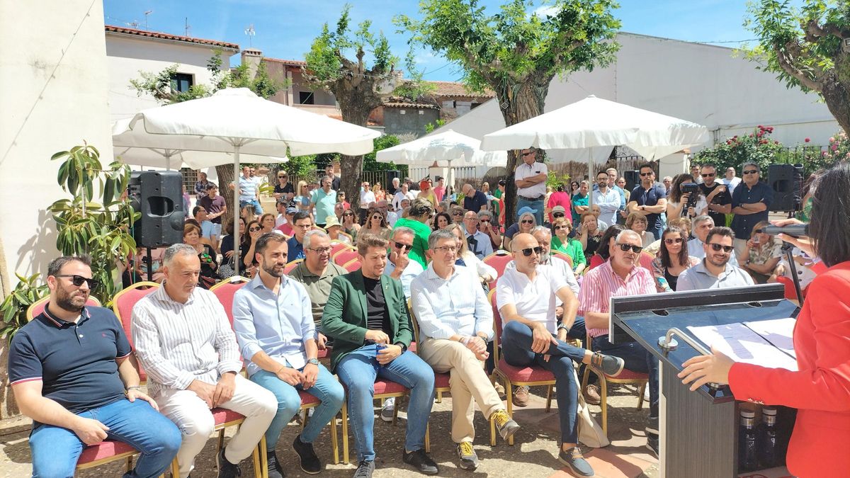 Acto celebrado en Coria la mañana del domingo.