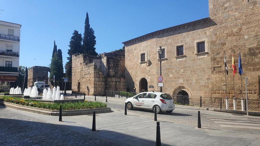 Cortes de tráfico este martes en la plaza del Rastro de Mérida