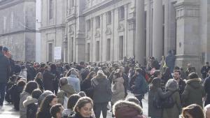 Pruebas MIR en Santiago, el pasado 24 de enero