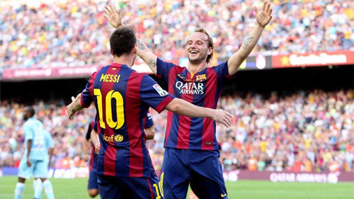 Rakitic ha vivido una primera temporada repleta de éxitos en Can Barça