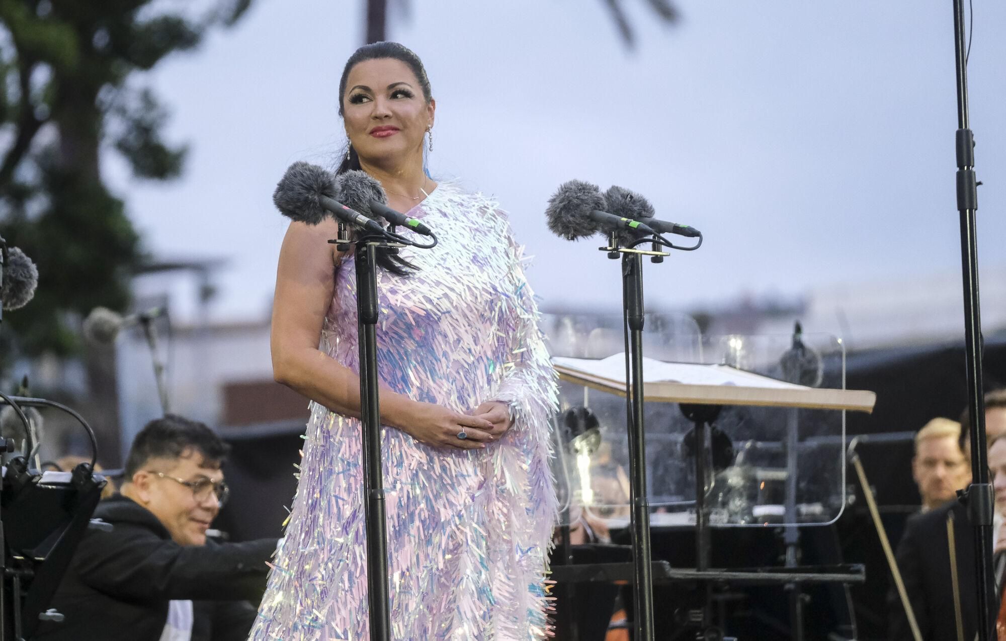Concierto de la soprano rusa Anna Netrebko en el hotel Santa Catalina