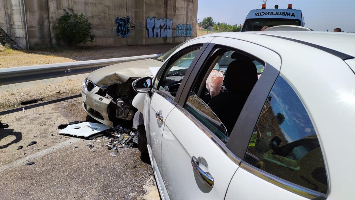 Accidente en la VA-140, en Valladolid.