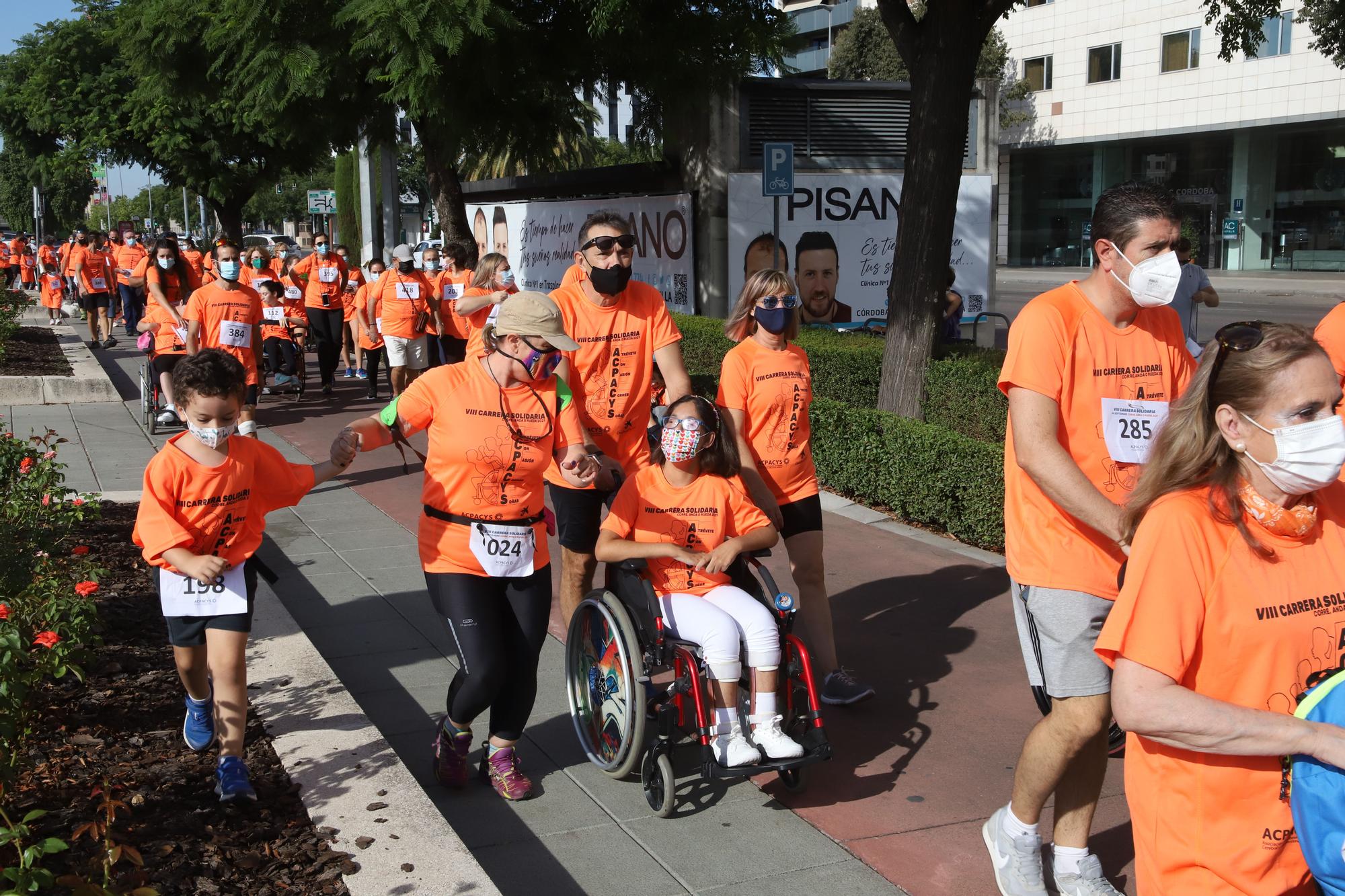 Las imágenes de la carrera solidaria de Acpacys