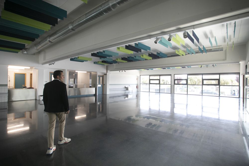 Entramos en la ampliación del CEIP Les Palmeres de Canet d'En Berenguer