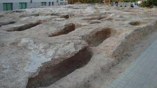La necrópolis noveldense ya aparece sin basura.