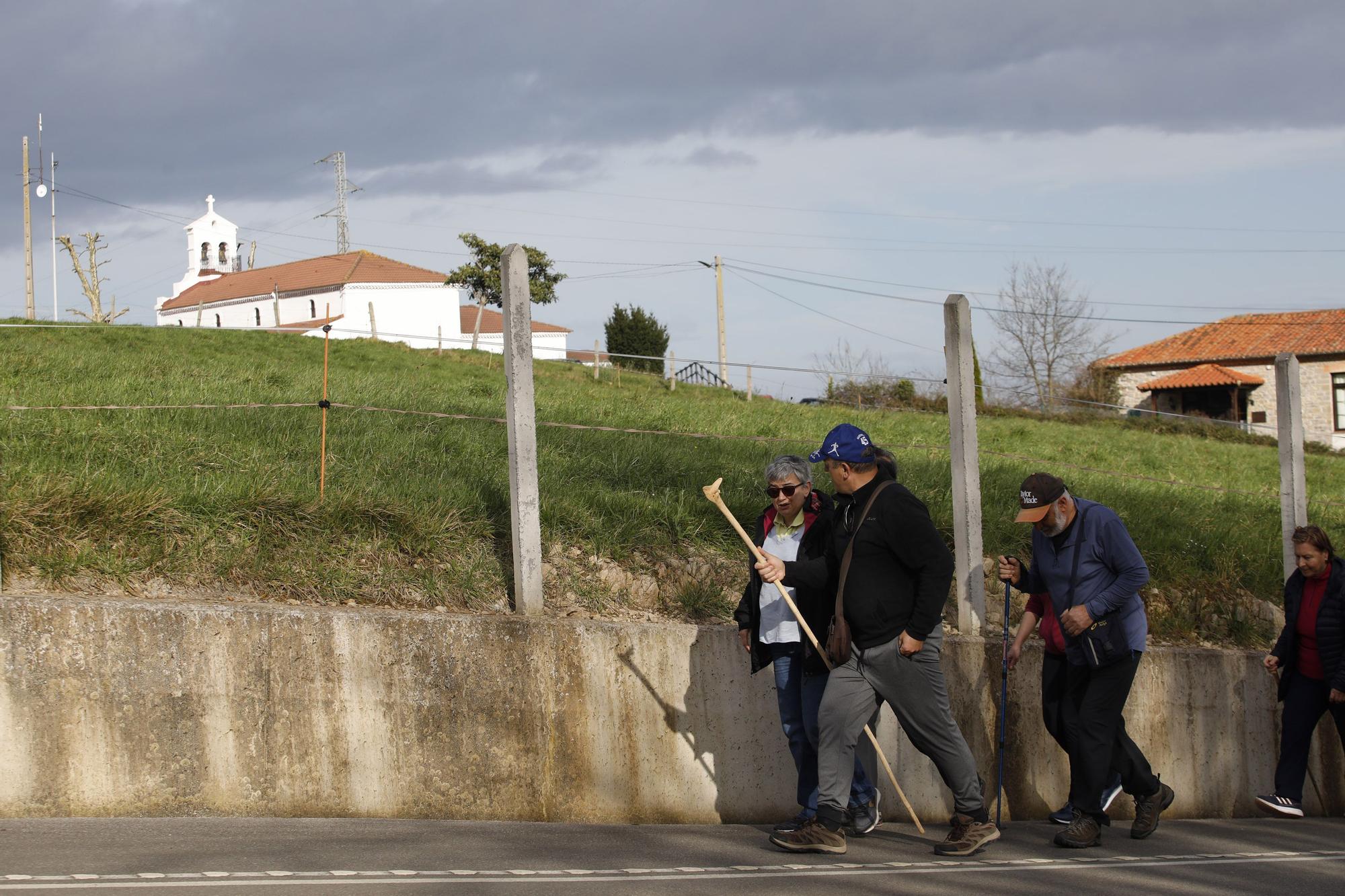 Una ruta circular por la zona rural de Gijón: Santurio