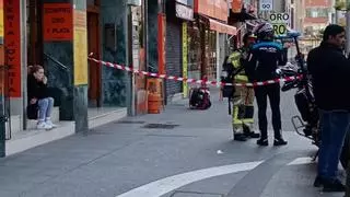 Sofocan un incendio en una hamburguesería de Gijón