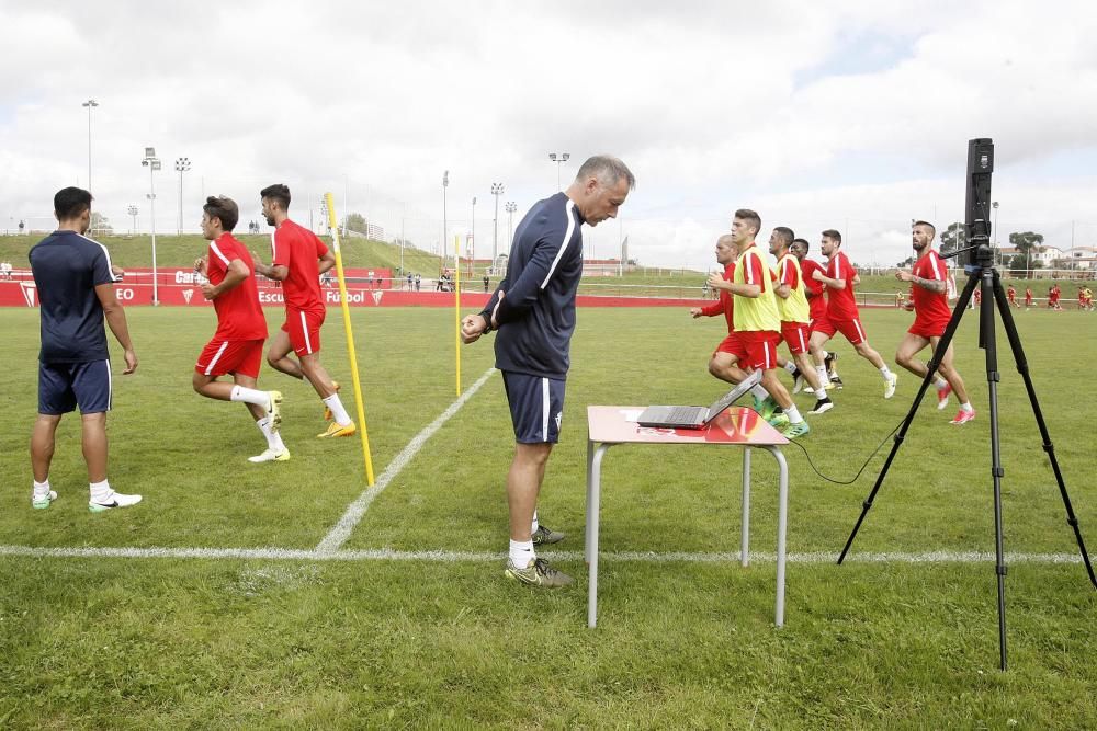 Entrenamiento Sporting