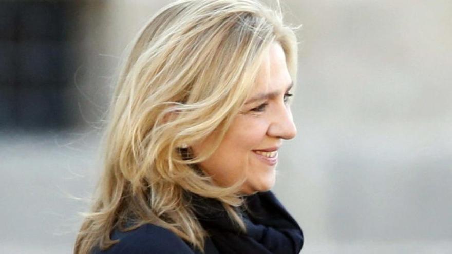 La infanta Cristina llega a Barcelona.