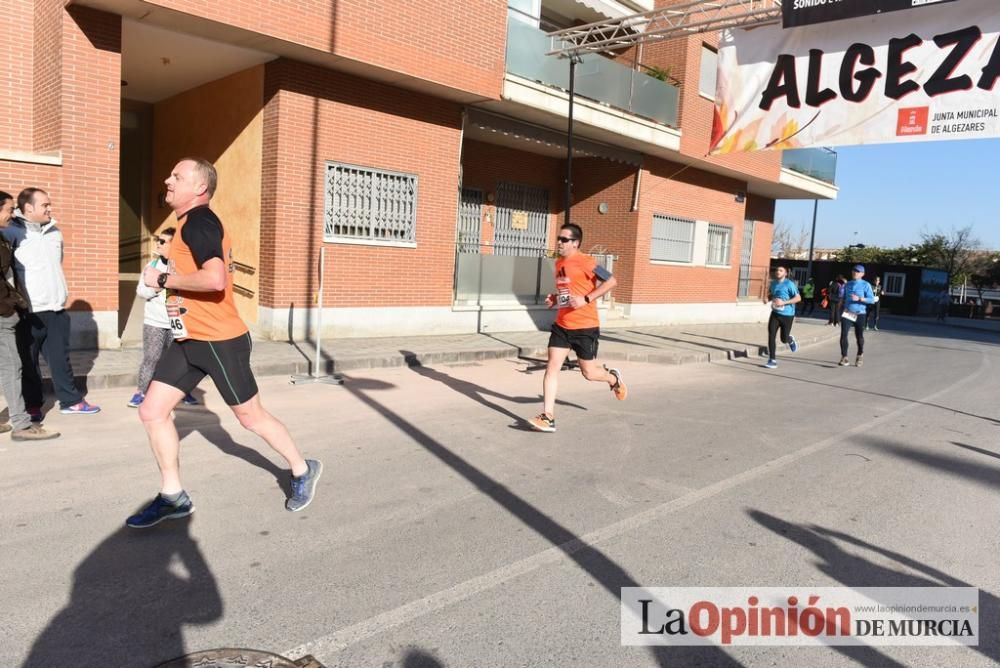 Primera carrera del año en Algezares