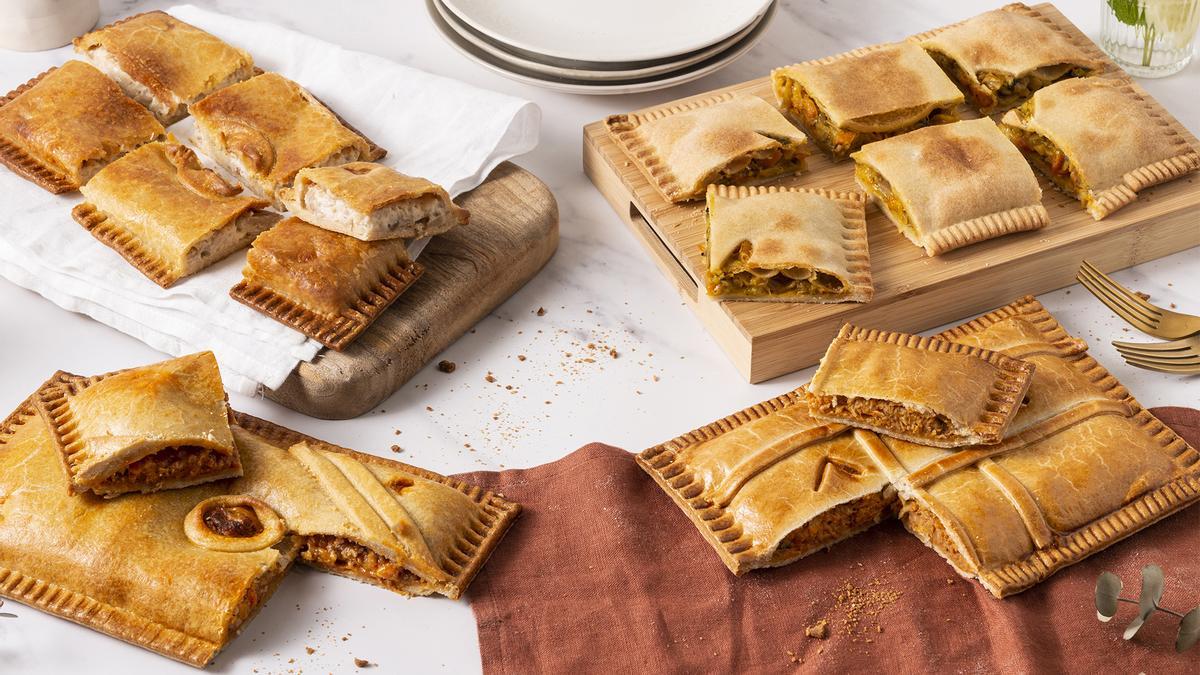 Las distintas variedades de empanada de Mercadona