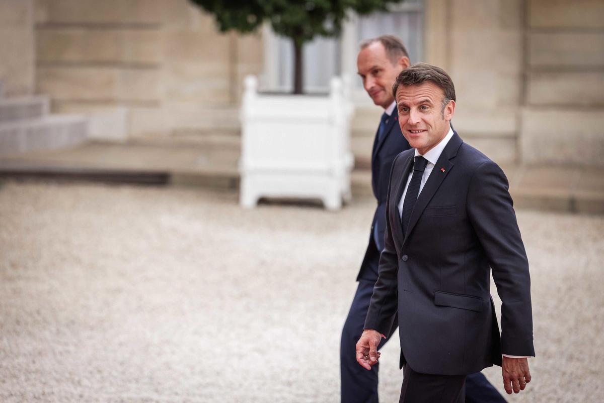 Emmanuel Macron, presidente de Francia