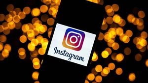 (FILES) This file picture taken on September 28  2020 shows the logo of the social network Instagram on a smartphone  in Toulouse  southwestern France  - Officials representing most US states on May 10  2021 called on Facebook chief Mark Zuckerberg to nix plans to launch a version of Instagram for children  In a letter to the founder and chief of the leading social network  44 state attorneys general argued that such a service would be  harmful for myriad reasons   (Photo by Lionel BONAVENTURE   AFP)