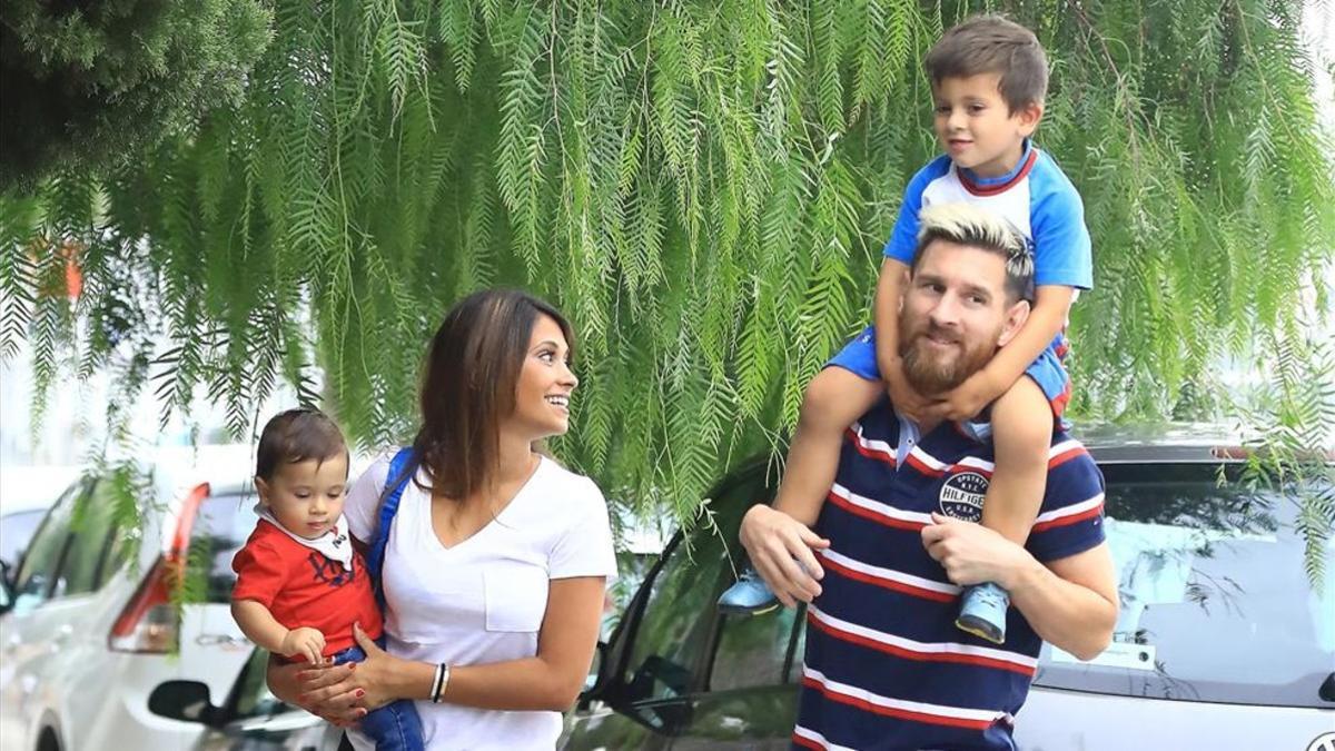 Leo Messi y su familian viven en Castelldefels