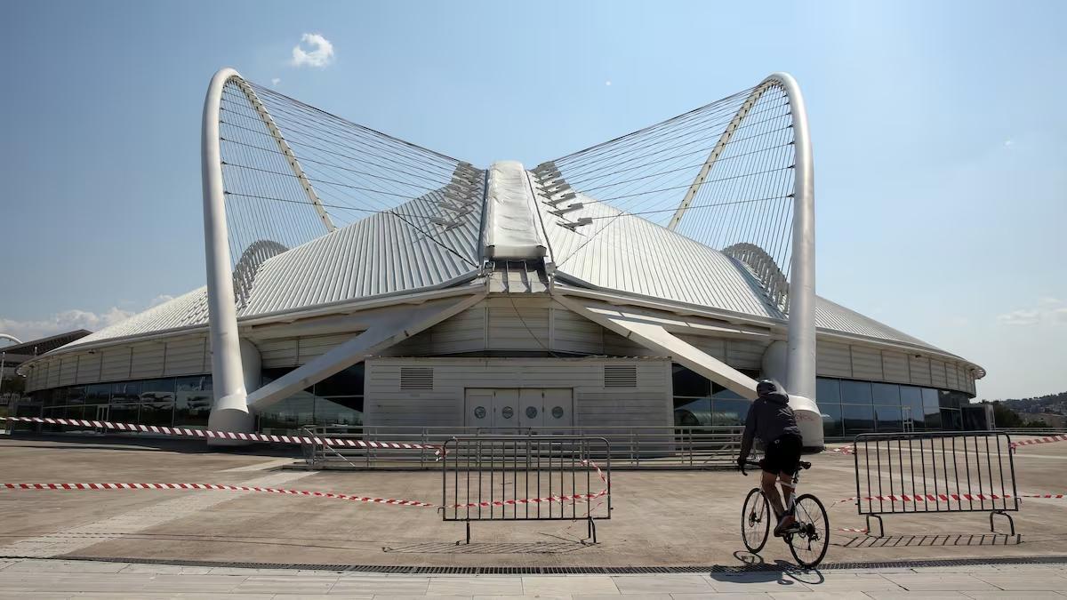 El estadio olímpico de Atenas, diseñado por Calatrava