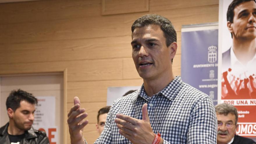 Claro triunfo de Pedro Sánchez en la Comunidad en la carrera por liderar el PSOE