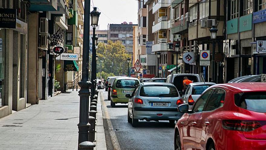 Calle Álvarez Sereix, objeto de una próxima actuación.  | RAFA ARJONES