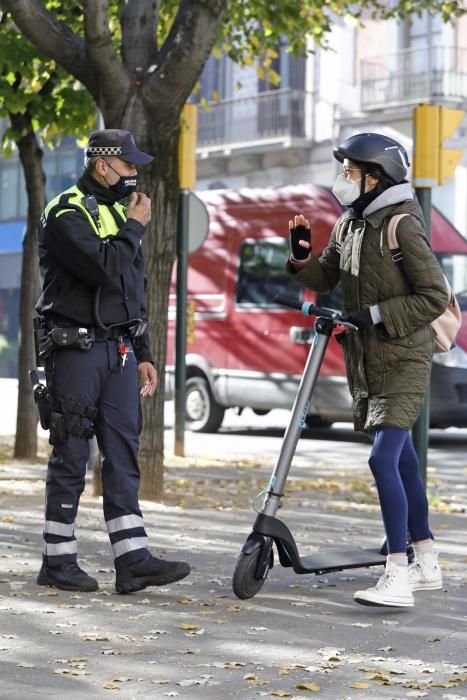 Campanya informativa dels patinets a Girona