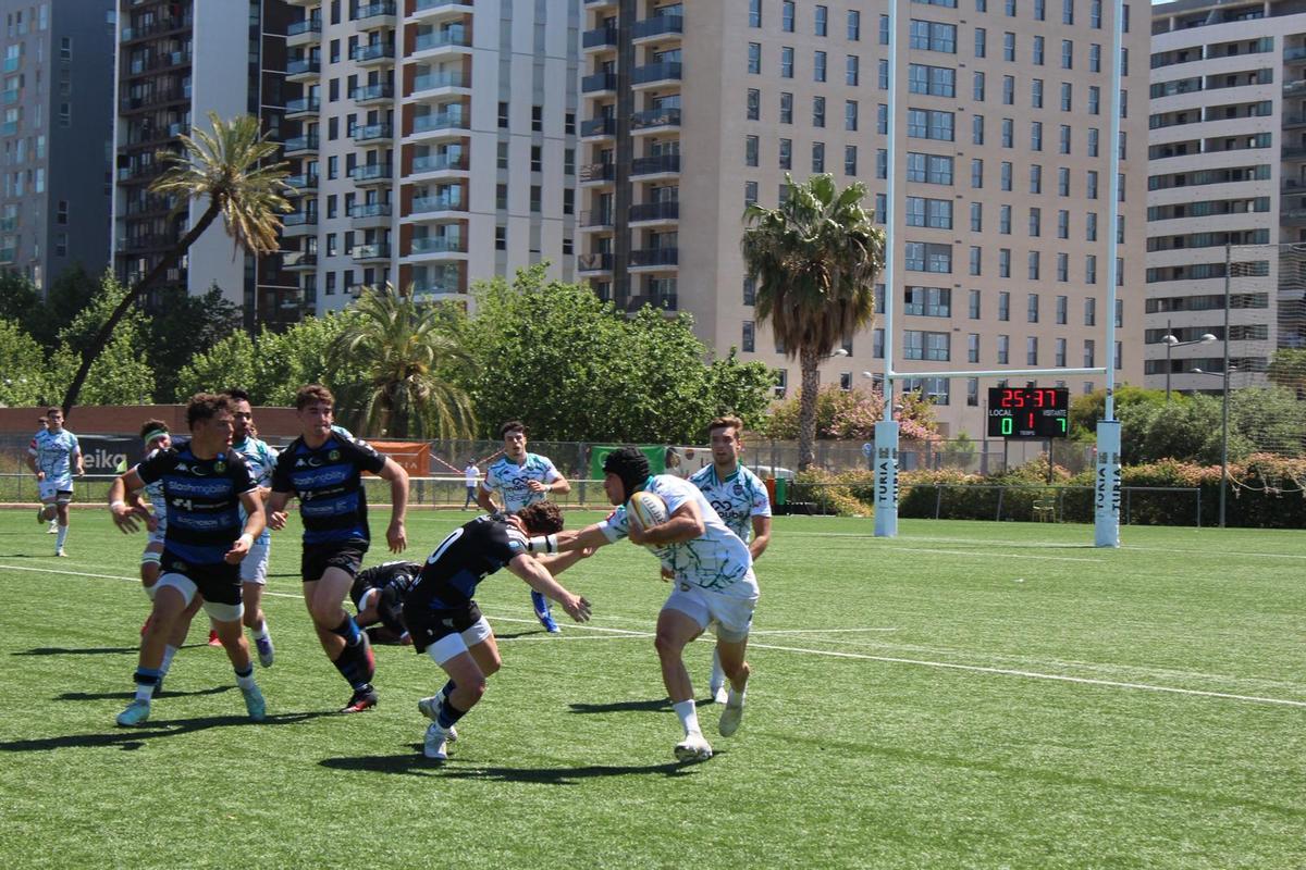 Victoria importante del Valencia Rugby Club.