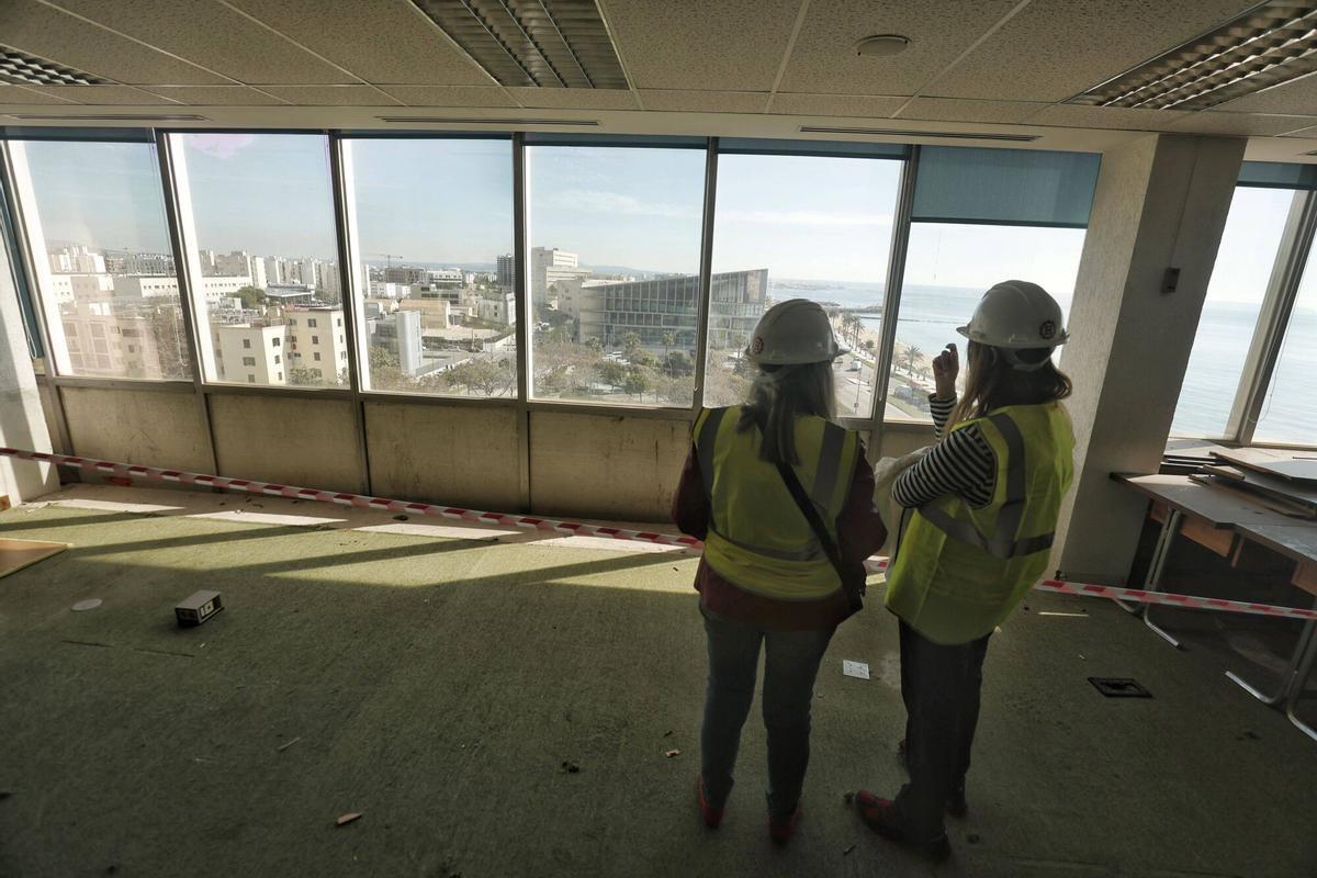 El edificio de Gesa por dentro