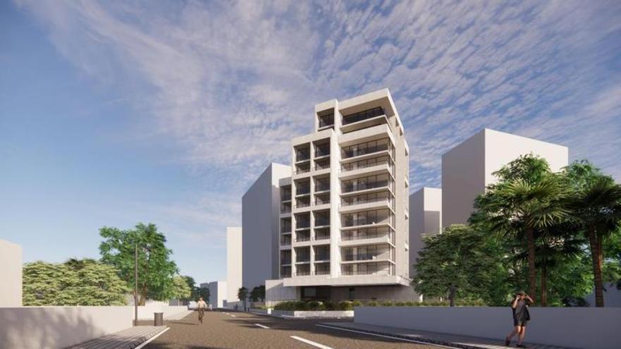 Ubicación en La Veleta de la parcela en la que se propone un hotel de tres estrellas o superior