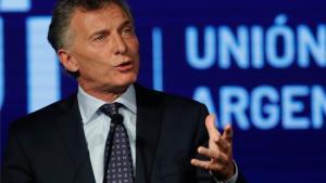 Mauricio Macri, el presidente de Argentina.