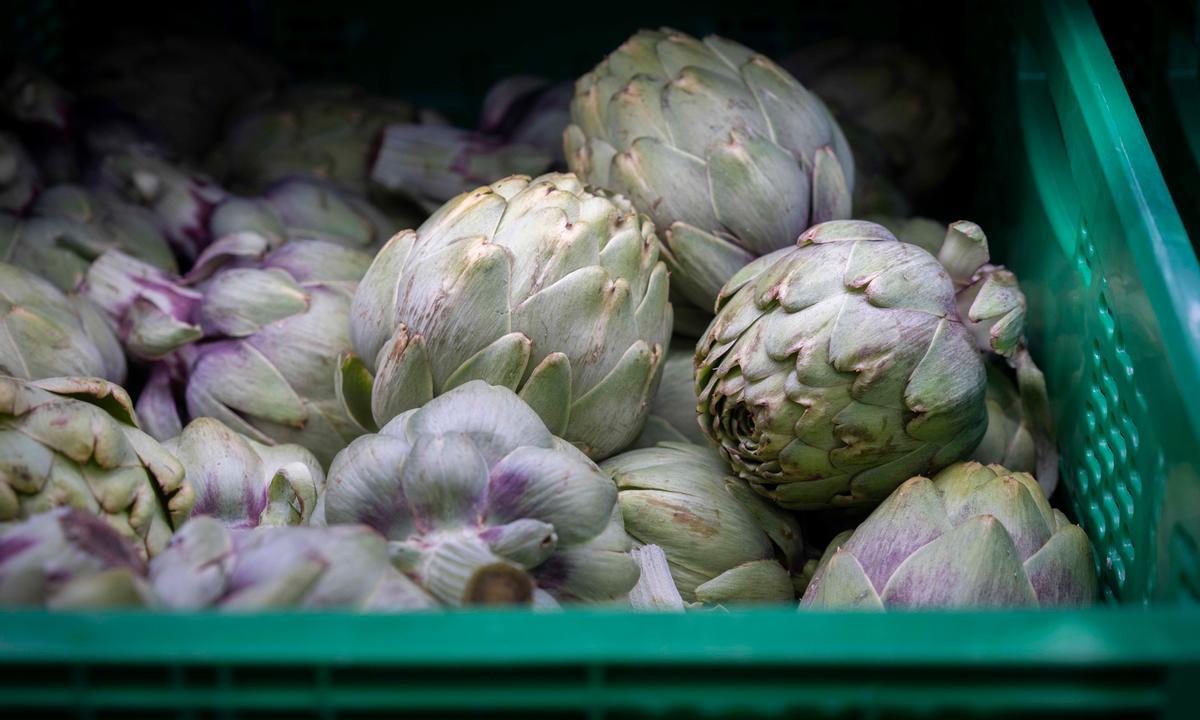 Alcachofa de Frutas Esparza, uno de sus proveedores murcianos.