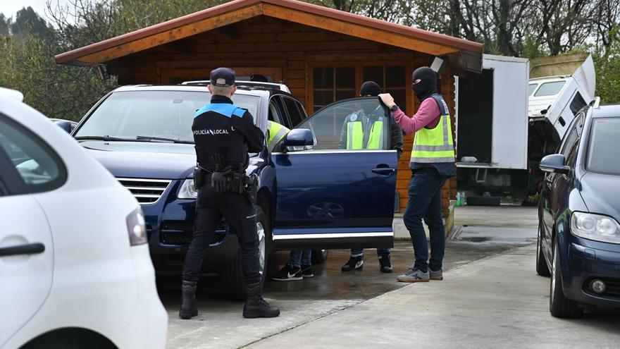 Operativo policial en Pontevedra por un supuesto fraude en la venta de coches de importación