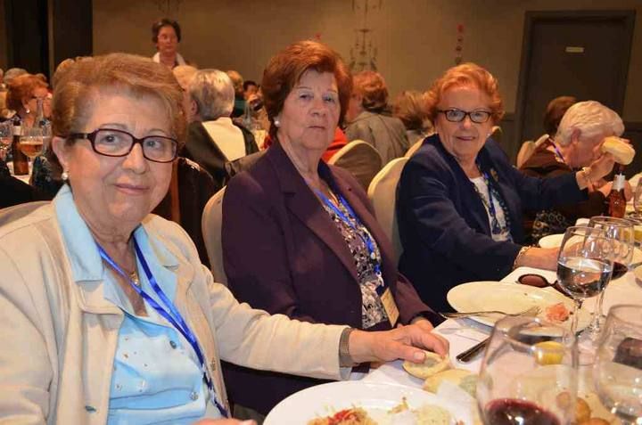 Almuerzo de la asociacion de viudas en Murcia