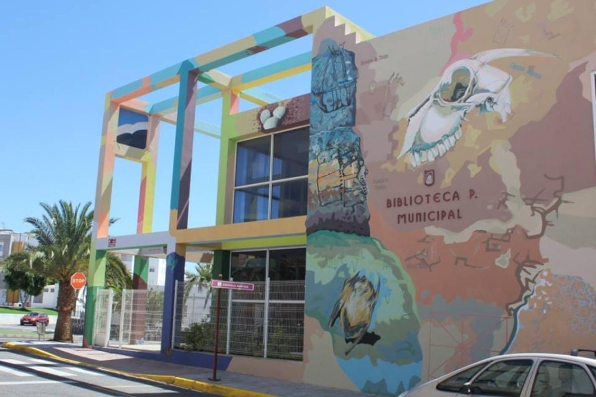 Biblioteca Municipal de Puerto del Rosario, en Fuerteventura.