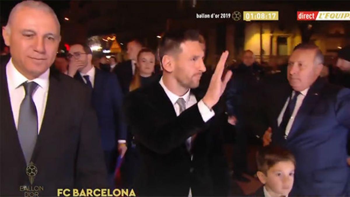 Así es el traje de Messi en la gala Balón de Oro 2019