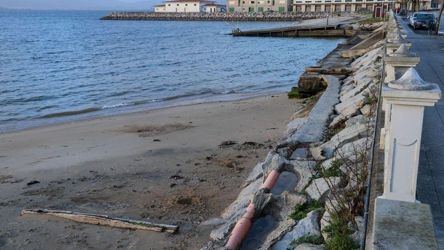 O Preguntoiro llegará al verano sin más arena y sin la prometida plataforma de madera