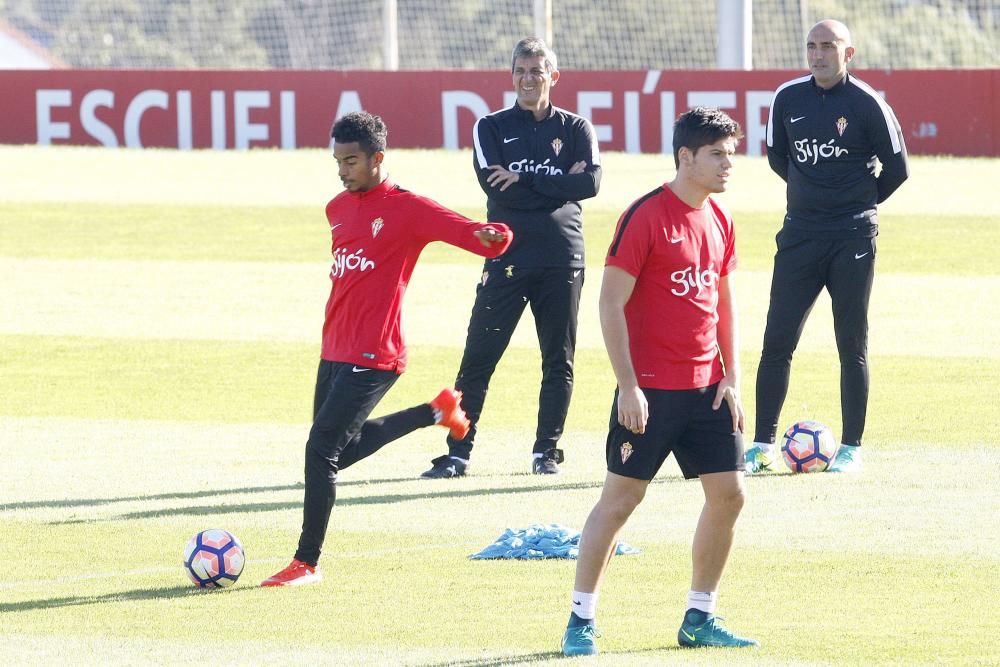 Entrenamiento del Sporting