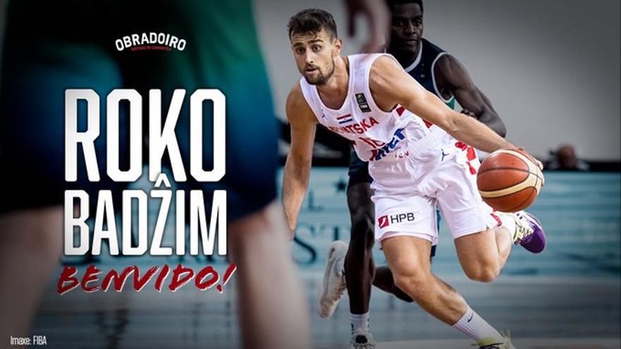 El croata Roko Badzim firma por el Monbus Obradoiro
