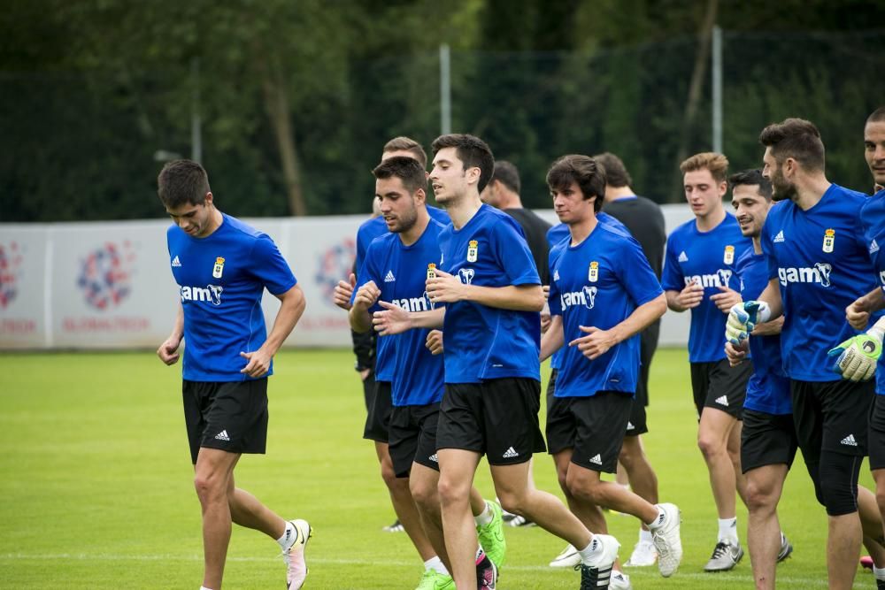 Entrenamiento del Real Oviedo