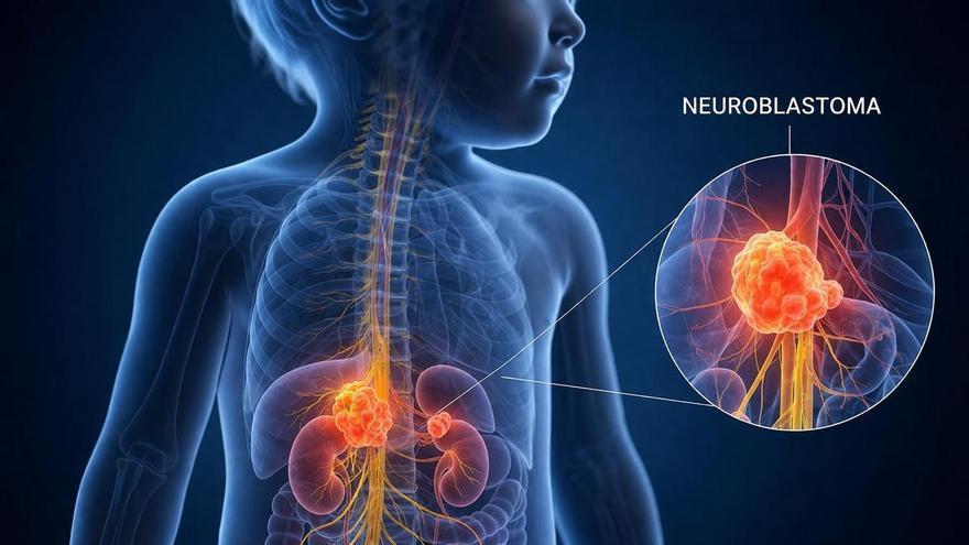 Un estudio identifica una “puerta de entrada” clave del neuroblastoma y abre una nueva vía para frenarlo
