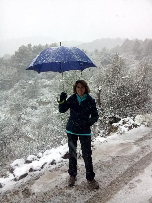 La Serra se viste de blanco