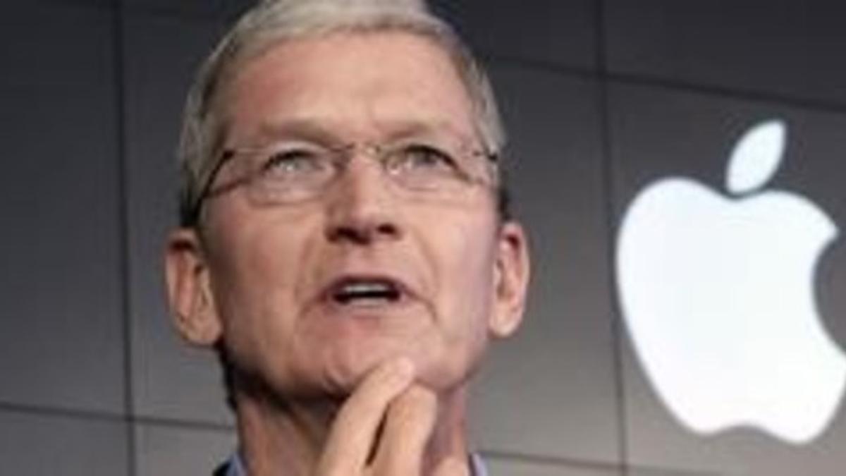 Tim Cook, director ejecutivo de Apple.