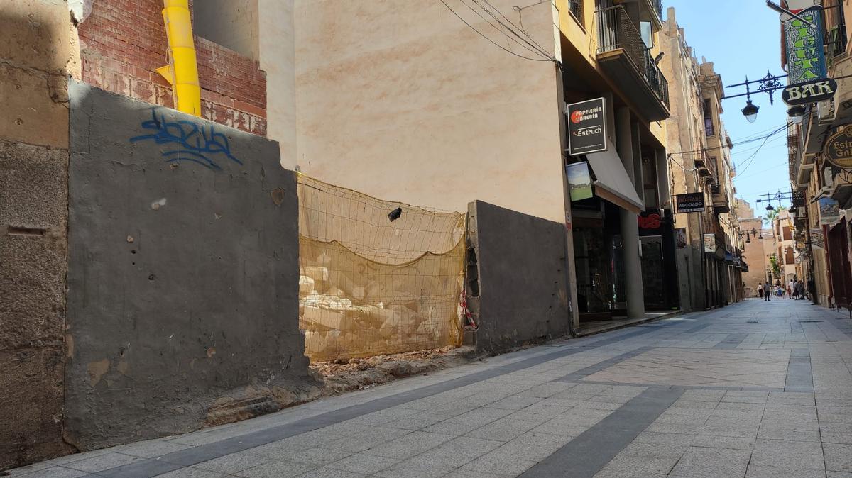 Calle del centro histórico, en una imagen de archivo