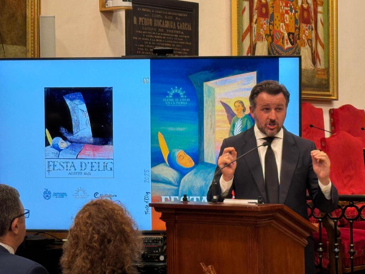 Ruz durante la presentación