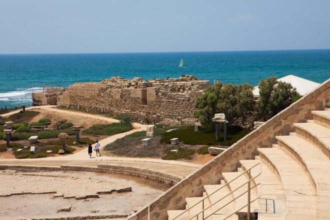 Playa Cesarea, Israel