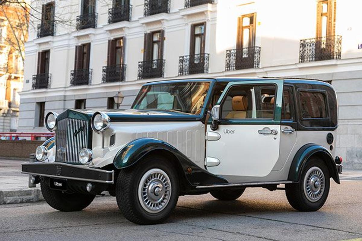 Desplázate en un coche clásico