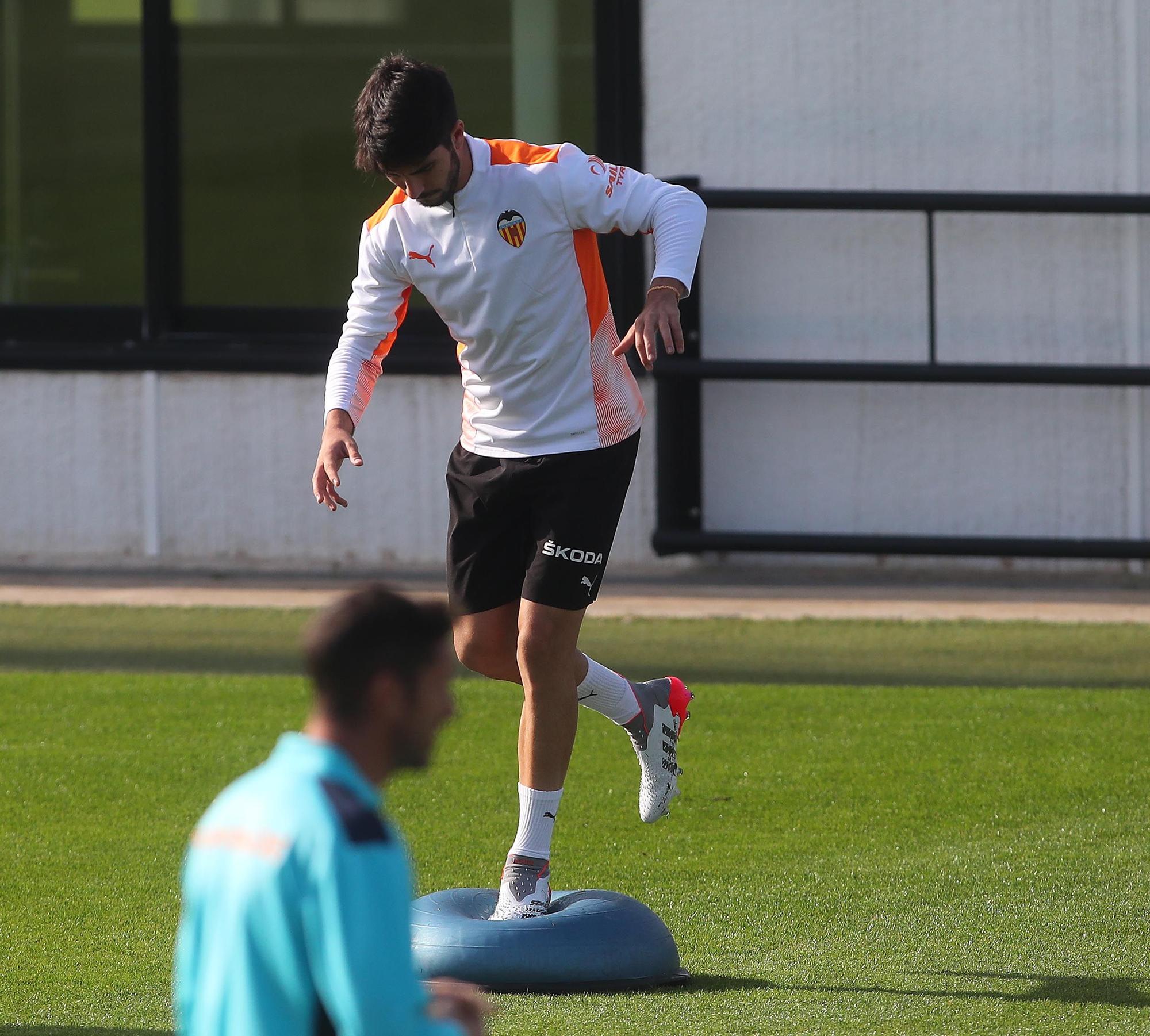 Así ha sido el entrenamiento de hoy del Valencia CF