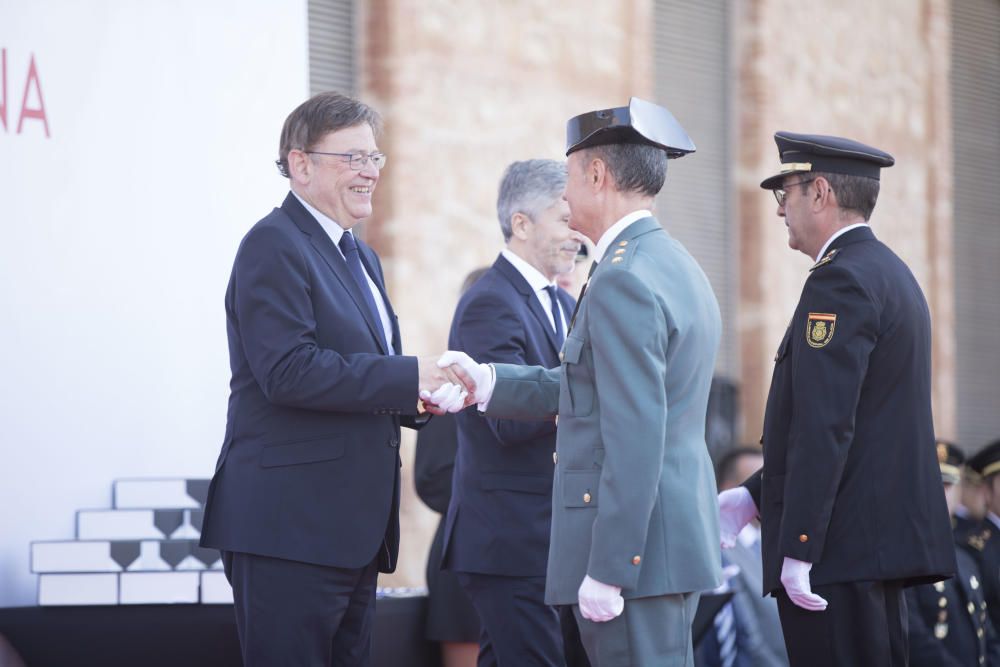 Acto del día de la Unidad de la Policía Nacional adscrita a la Comunitat Valenciana