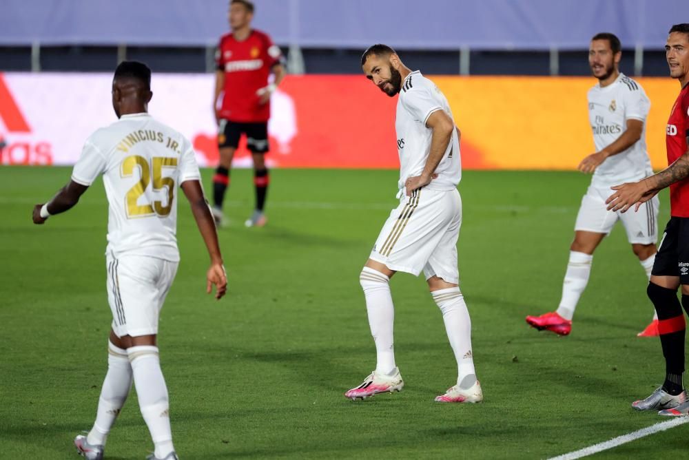 El Mallorca da la cara ante el Real Madrid en el debut de Luka Romero