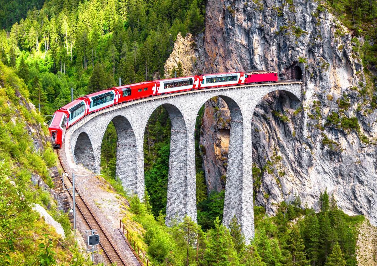 Bernina express, tren patrimonio de la humanidad, Suiza