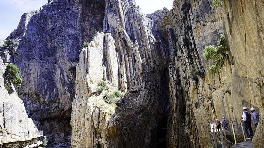 Vista del Caminito del Rey.