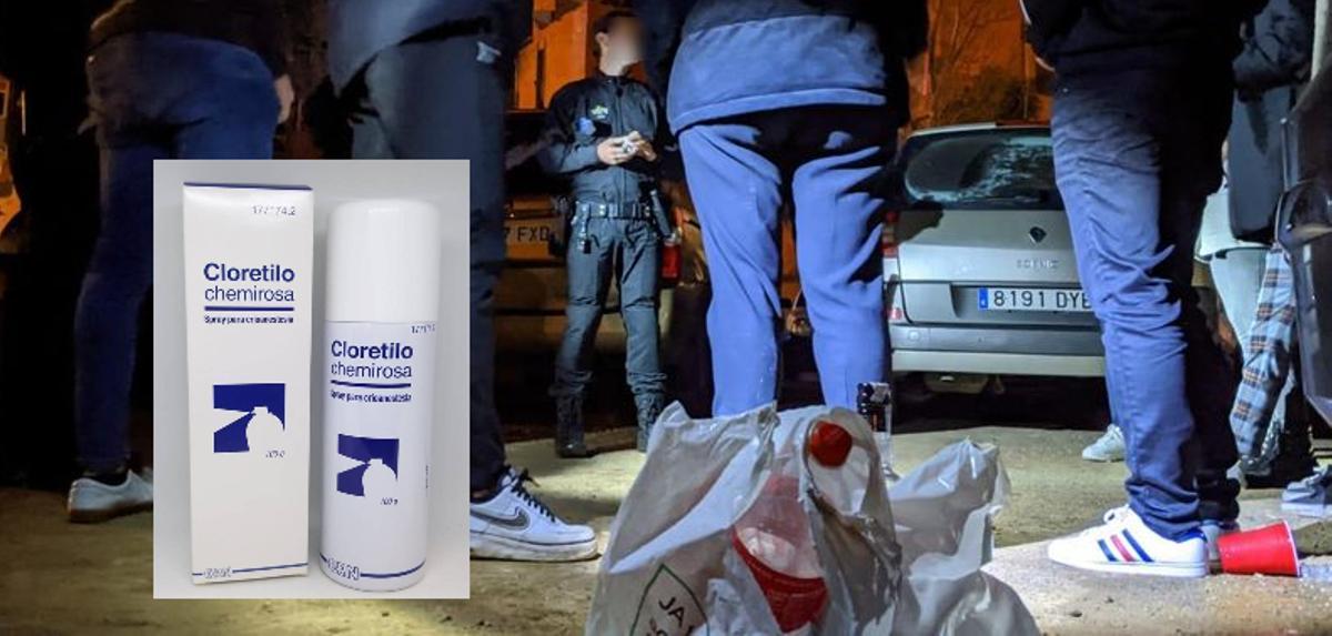 Registran a jóvenes con Cloretilo