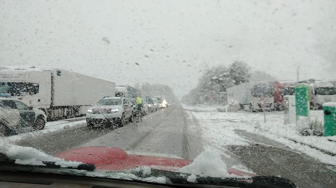 GALERÍA | Las imágenes de la nevada en Sanabria